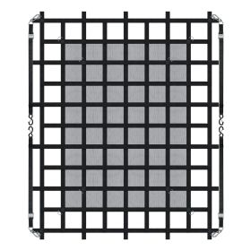 VEVOR Cargo Net Heavy Duty Cargo Net 72" x 57" Adjustable Buckles & S-Hooks (Default: Default)